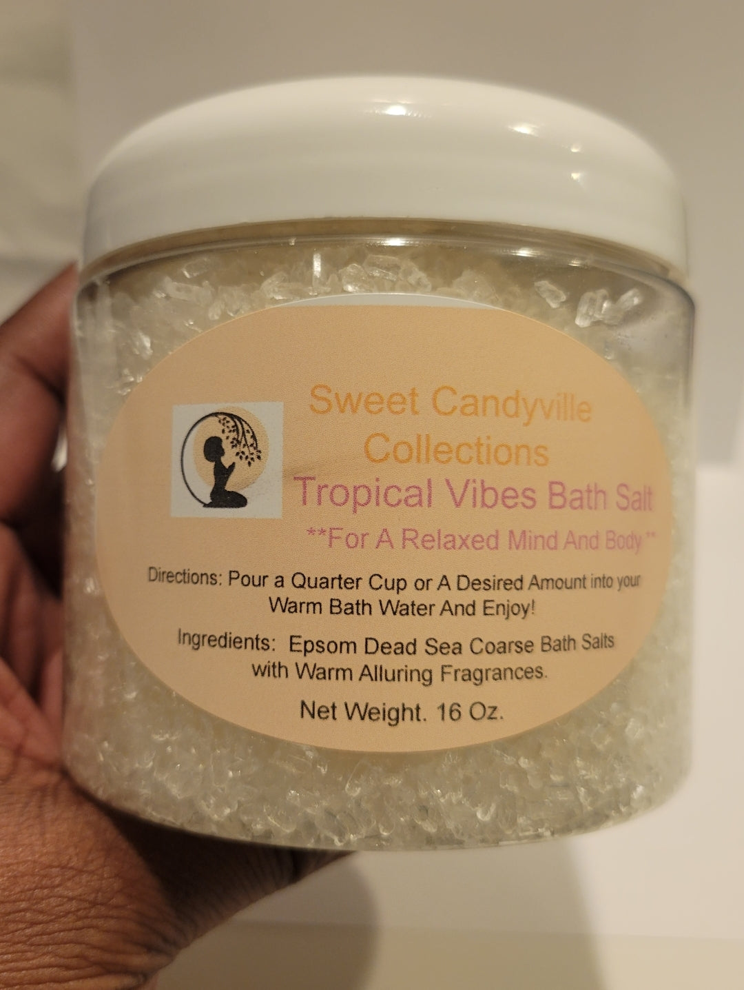 Epsom Bath Salts 16 oz