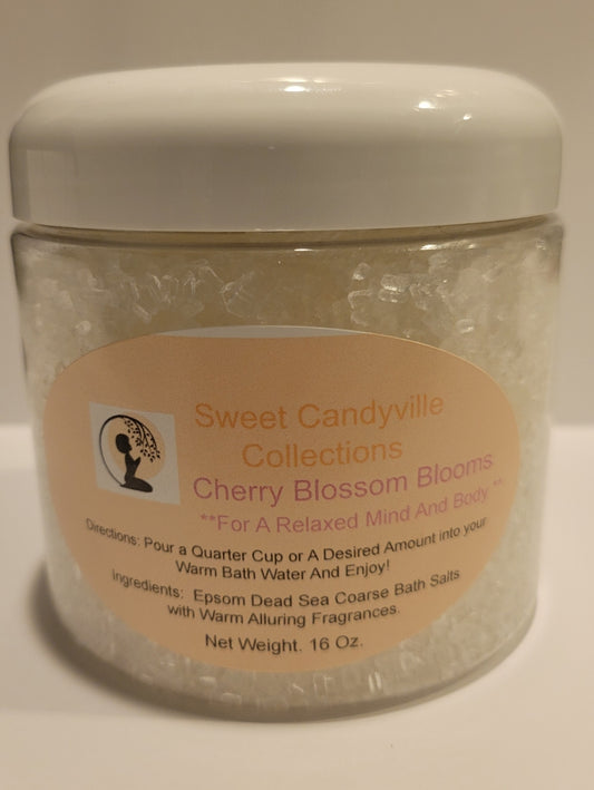 Cherry Blossom Blooms Epsom Bath Salts