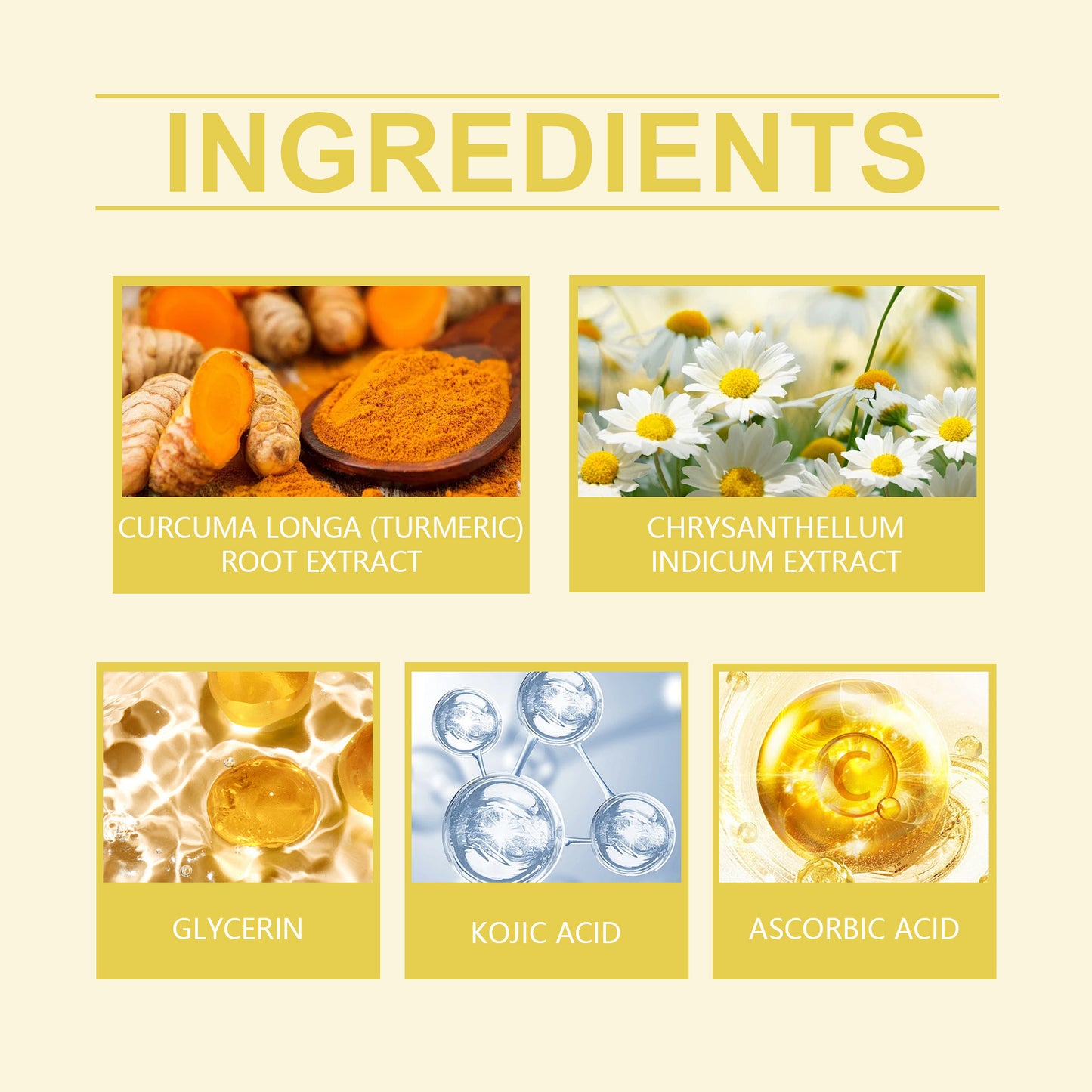 Hoygi Kojic Acid Turmeric Facial Cleansing Pads